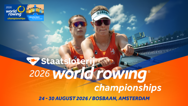 Scoor je tickets voor de Staatsloterij World Rowing Championships 2026