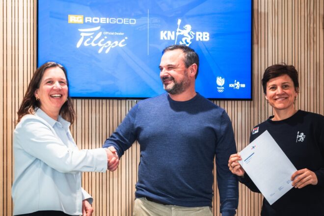 Roeigoed en KNRB versterken samenwerking richting Olympische Spelen 2028
